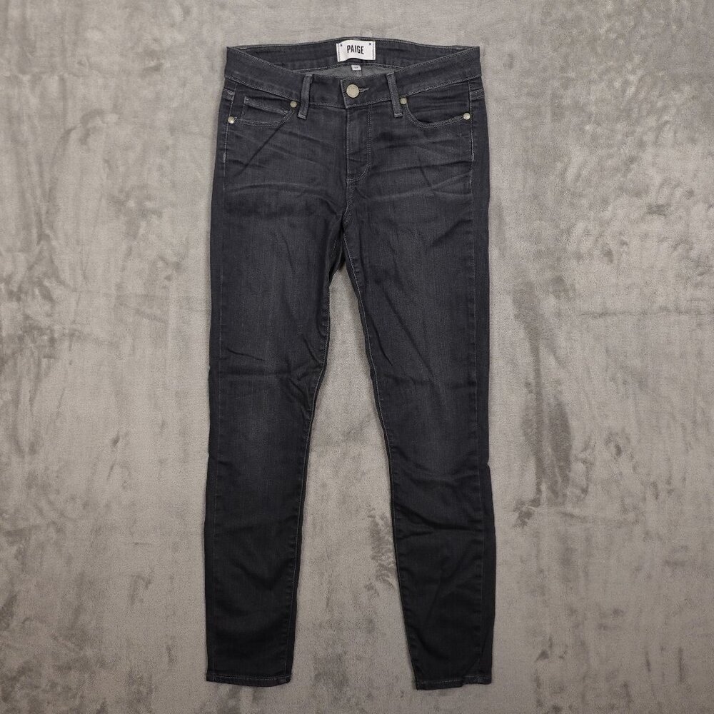 Paige jeans Verdugo ankle skinny women's 27 gray denim